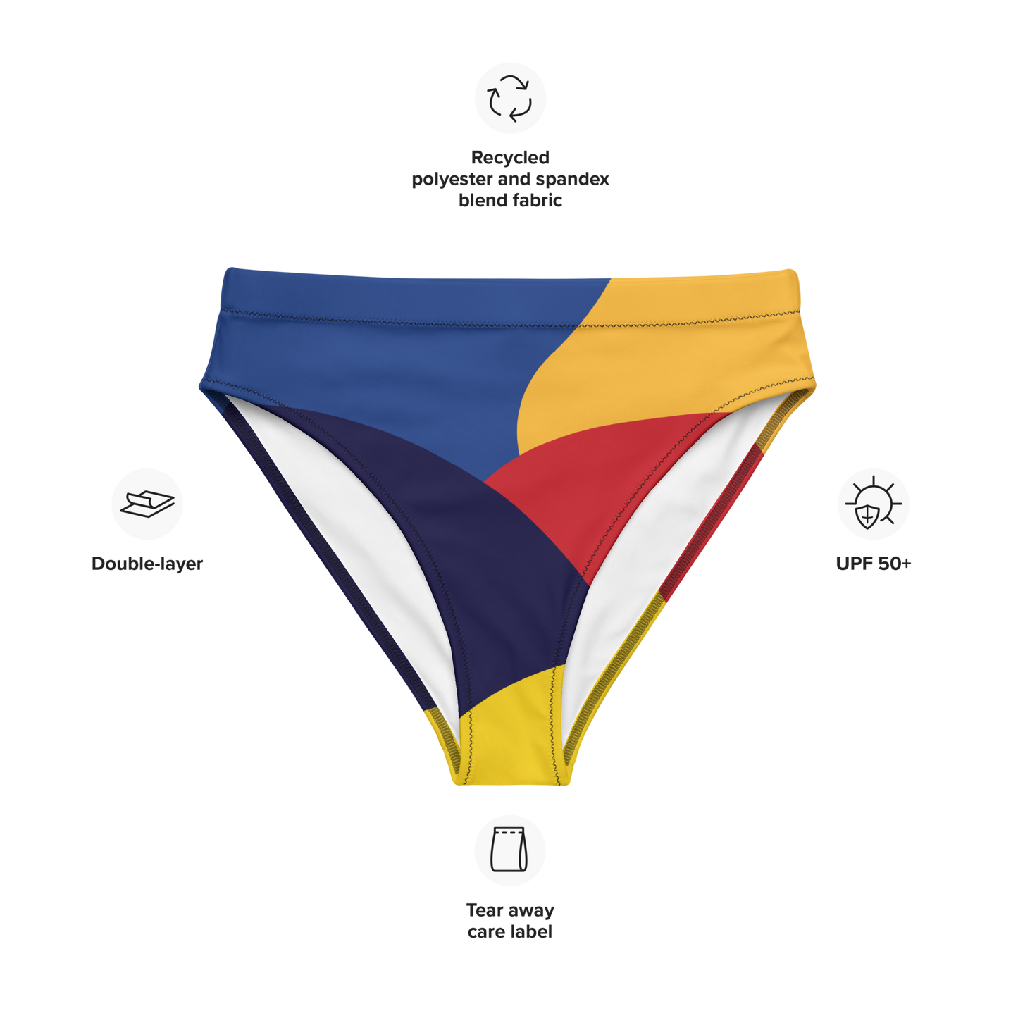 Origin Colombia High-Waist Bikini Bottoms