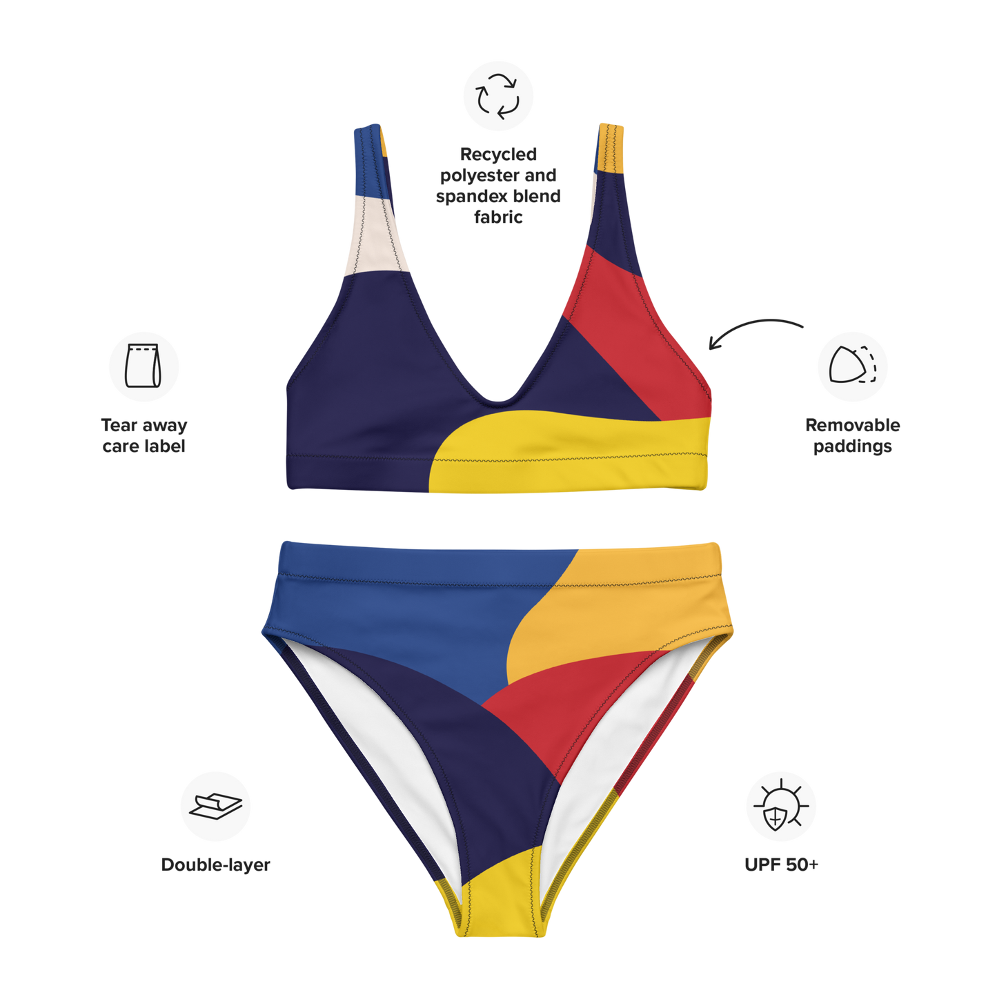 Origin Colombia High-Waist 2 Pc Bikini