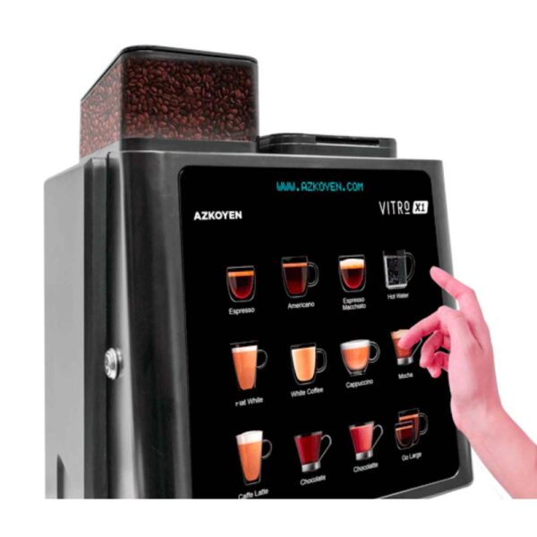 Azkoyen Bean to Cup Espresso Machine Vitro X1 - with optional cashless vend - Image 4