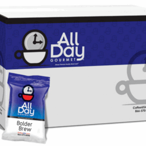 All Day Gourmet Coffee - Bolder Brew - 1.75oz Pillow Packs - Coffee Wholesale USA