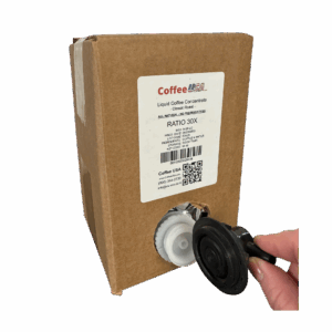 Coffee USA Liquid Coffee Concentrate - Classic Roast -64 oz - Bag In Box (30:1 Ratio) with Scholle connection