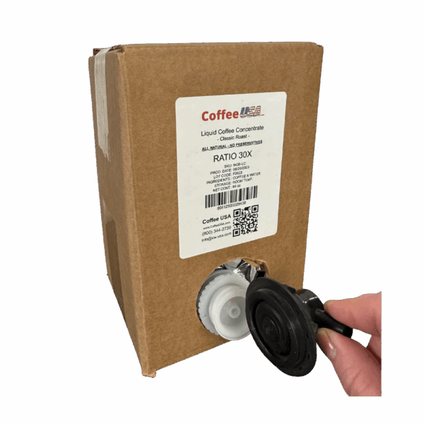 Coffee USA Liquid Coffee Concentrate - Classic Roast -64 oz - Bag In Box (30:1 Ratio) with Scholle connection - Image 2