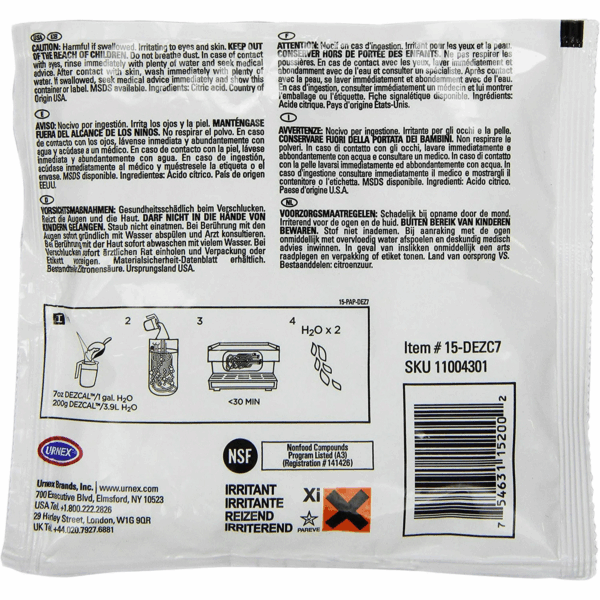 Urnex Dezcal Descaler Powder - Image 2