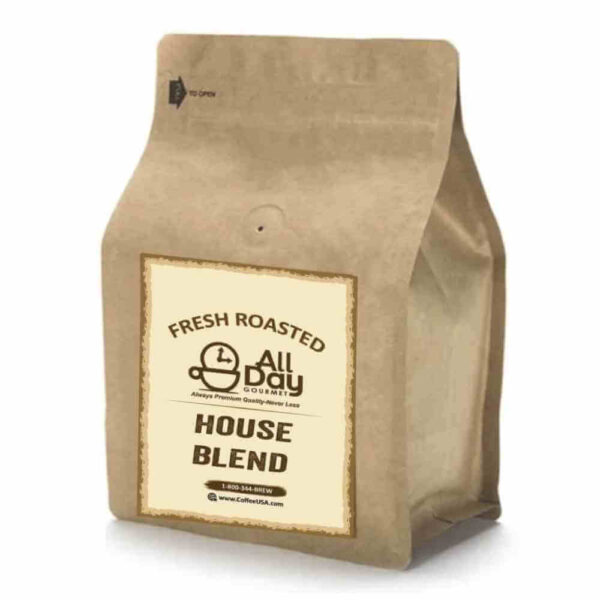 5 lbs. House Blend - Wholebeans 10.00% Off Auto renew