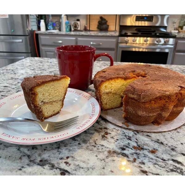 Miss Ellie's Cinnamon Coffee Cake (no nuts) - Image 5