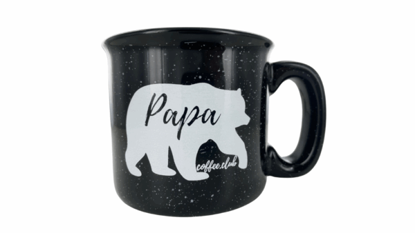 Papa Bear Campfire Ceramic Mug 15 oz. - Image 4