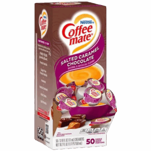 Coffee-mate Liquid Creamer Tubs - Salted Caramel Chocolate - 50ct Box