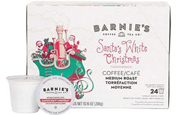 Barnie's Coffee Kitchen Coffee Single Cups - Santa's White Christmas - Image 2