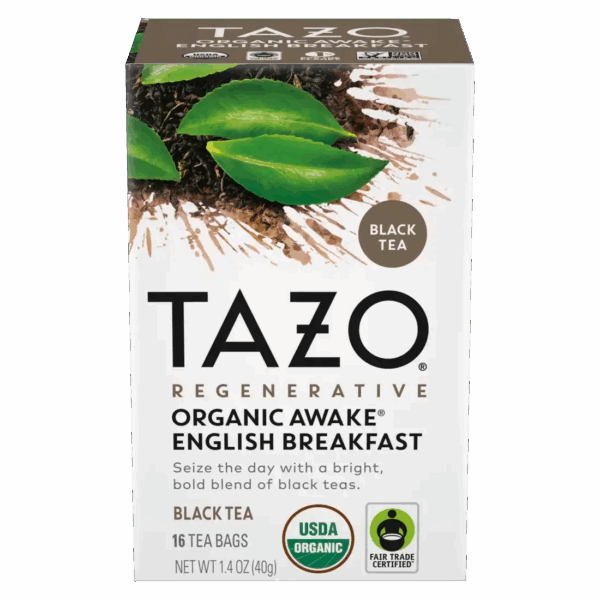 Tazo Organic Awake English Breakfast Tea Bags