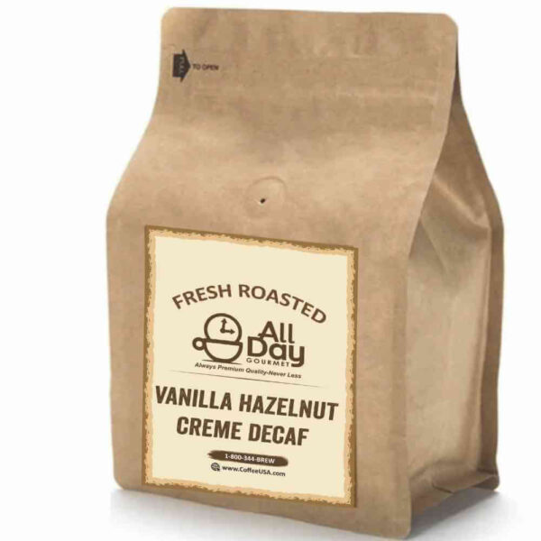Vanilla Hazelnut Creme Decaf - Fresh Roasted 10.00% Off Auto renew