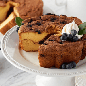Miss Ellie's Blueberry Coffee Cake