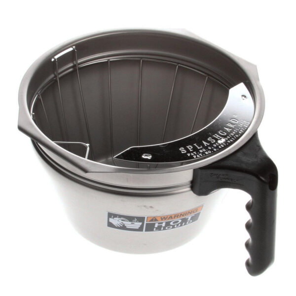 Bunn Smart Funnel Assembly with Wire Insert - Stainless Steel [32643.0000] - Coffee Wholesale USA
