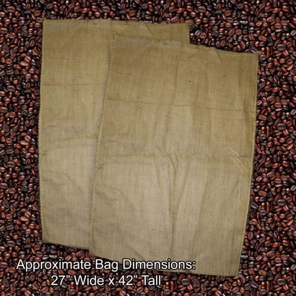 All-Purpose Burlap Bags - New Unprinted - 42-in. x 27-in. - Qty 1 - Image 2