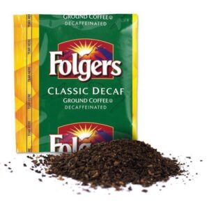 Folgers Coffee - Classic Roast DECAF - 42/1.50oz Pillow Pack - Coffee Wholesale USA