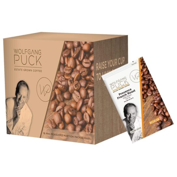 Wolfgang Puck Coffee - 2 oz Pillow Packs - Provence French Roast 10.00% Off Auto renew