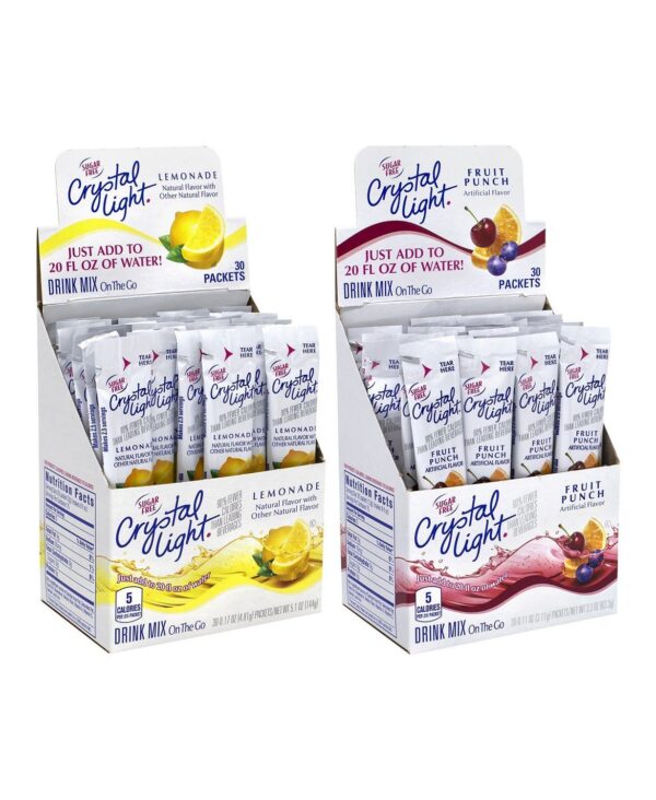 Crystal Light Drink Mix - Lemonade - On The Go Sticks - 120 Count - Image 4