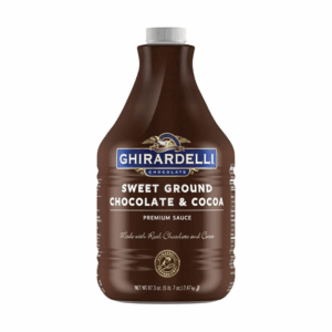 Ghirardelli Sweet Ground Chocolate Sauce – 87.3 fl oz Bottle