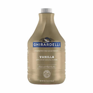 Ghirardelli Vanilla Sauce – 87.3 fl oz Bottle