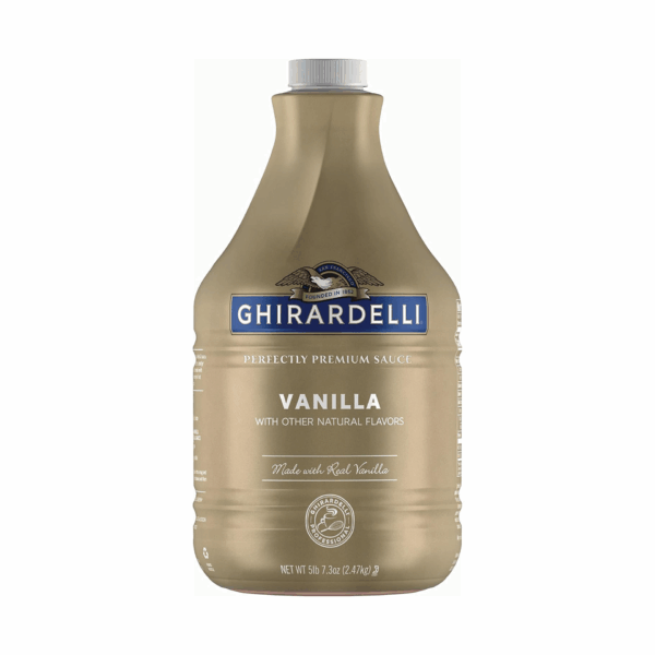 Ghirardelli Vanilla Sauce – 87.3 fl oz Bottle