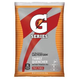 Gatorade Instant Powder Mix - Fruit Punch - 51 oz Package (6 Gallon)