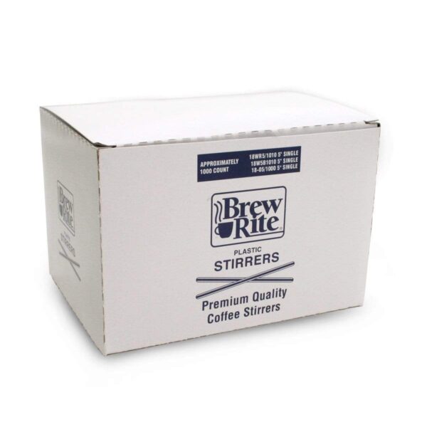 Plastic Stirrer Straws - 5 Inch Stir Straws by Brew-Rite 10.00% Off Auto renew - Image 2