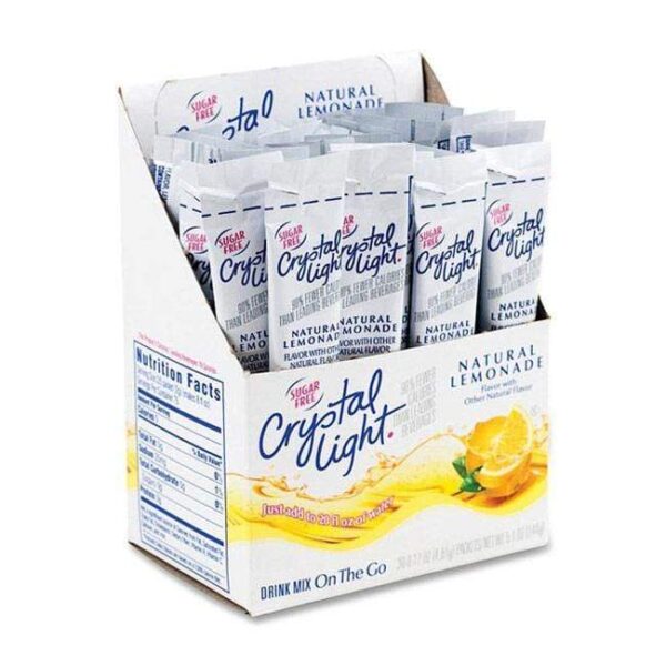 Crystal Light Drink Mix - Lemonade - On The Go Sticks - 120 Count 10.00% Off Auto renew