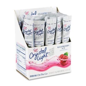 Crystal Light Drink Mix - Raspberry Ice - On The Go Sticks - 120 Count 10.00% Off Auto renew