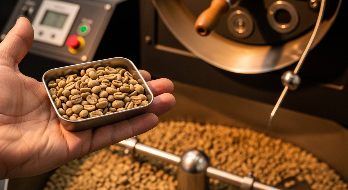 coffee bean density altitude roasting profile