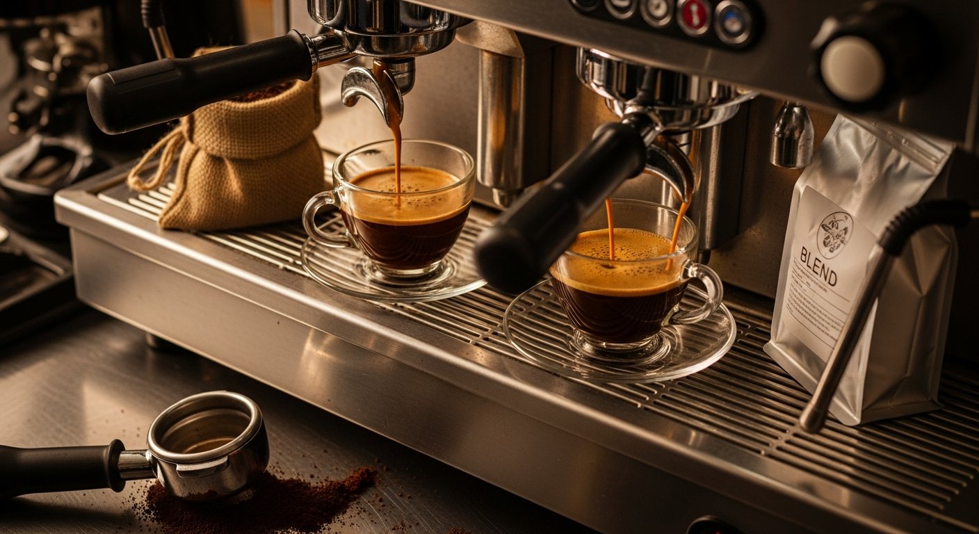single origin coffee vs blend for espresso