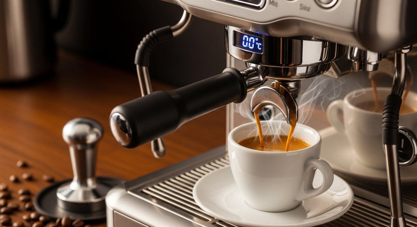 home barista espresso machine PID temperature control
