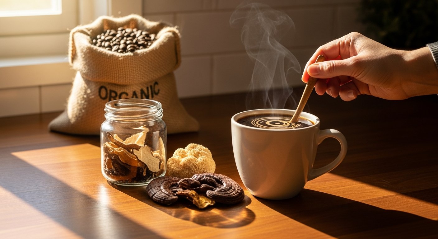 mushroom adaptogen coffee blends organic guide