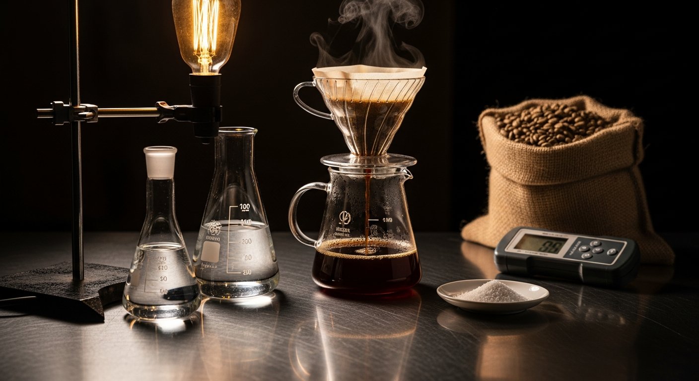 water chemistry for coffee brewing mineral content