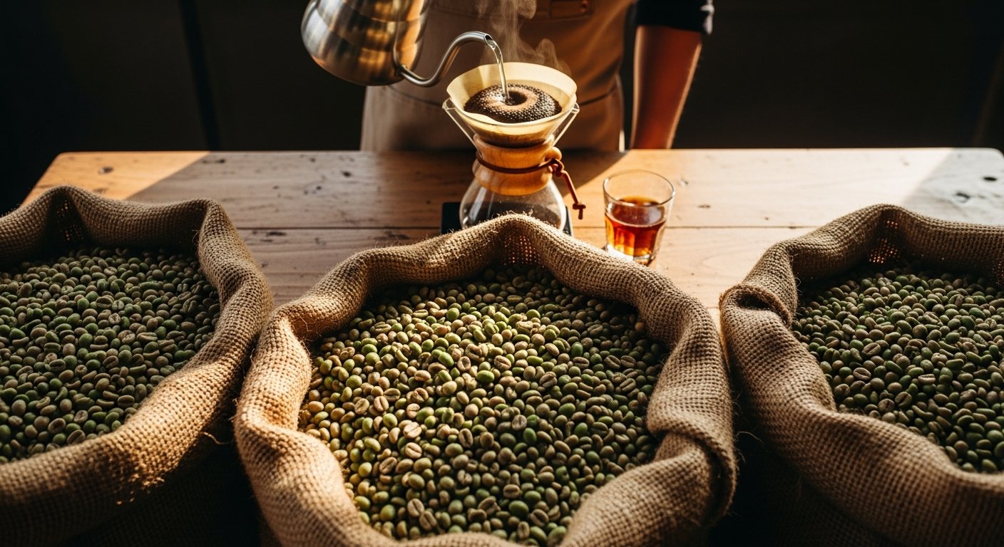 Myanmar single origin coffee flavor profile brewing