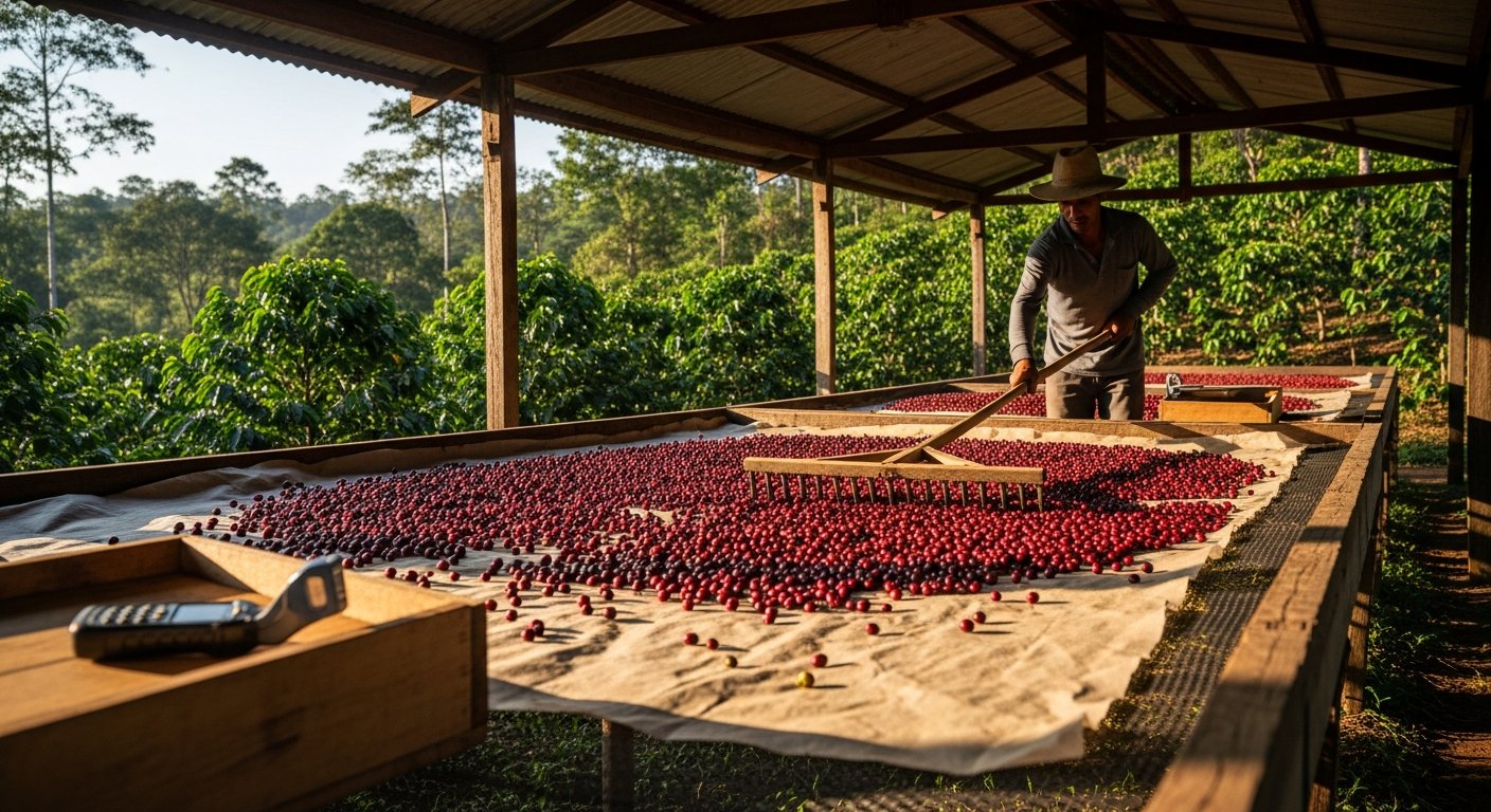 green coffee importing journey farm to roastery logistics