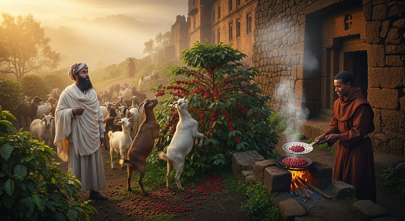 history of coffee discovery legends and global spread