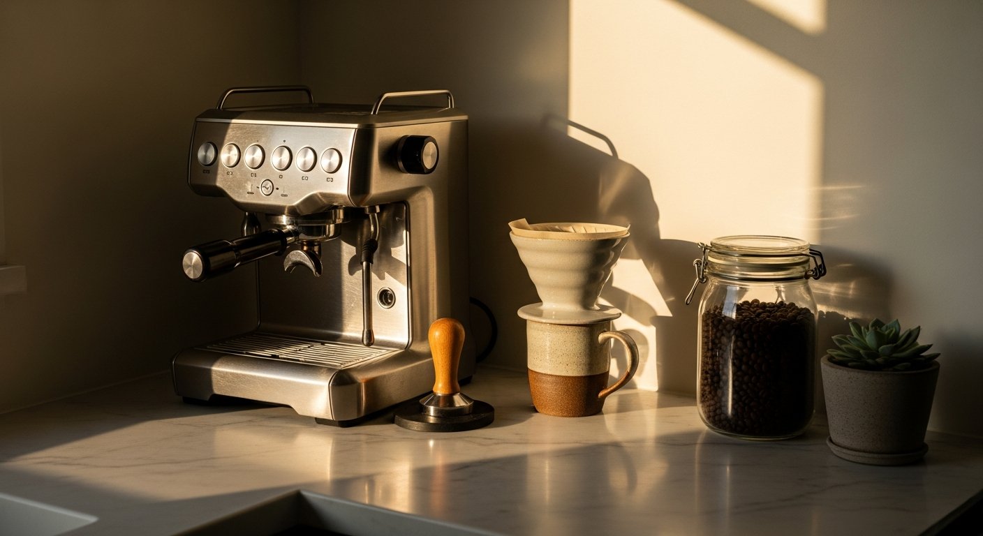 home cafe aesthetic design tips for coffee station