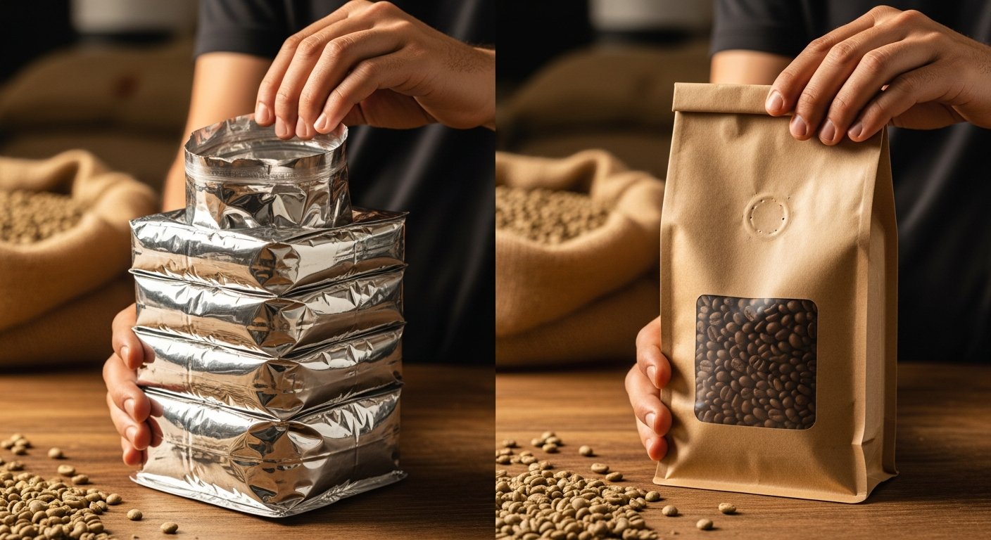 sustainable coffee packaging eco friendly options for roasters